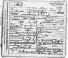 Harry Trump Death Certificate, mother Mary Allender