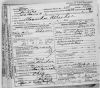 Alexander Allender Death Certificate